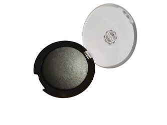 Minerální Zapékaný Oční Stín 7C - Šedý s Nádechem Zelené a Perletí