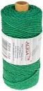 Sznurek bawełniany 3mm x 100m zielony SBW-104,splot 21 nitek, Aliga