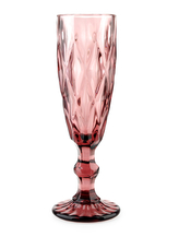 ELISE PINK Komplet 6 kieliszków do szamp
