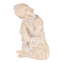 Buddha - zahradní figurka, magnesium, imitace dřeva