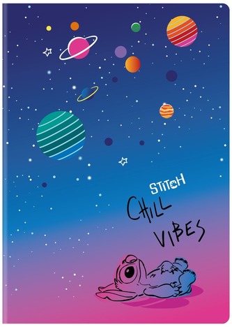 Zeszyt A5 60 k. linia Disney Black Stitch wzór 1, Patio