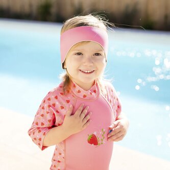 Splash About Neoprenová čelenka na plavání 2 - 6 let Pink
