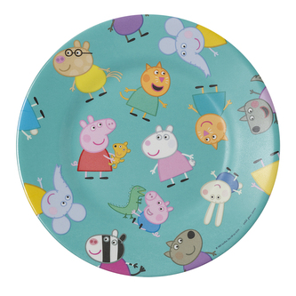 Talerz deserowy 20cm Świnka Peppa
