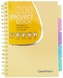 Kołonotes A4 PP Pastel żółty CoolPack, Patio