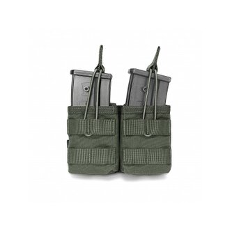 Otevřená dvojsumka na dva zásobníky, Warrior, olivová, G36/BREN