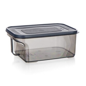 BANQUET Dóza skladovací s uchem ZOYA 2,6 l, kouřová