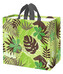 Taška lamino 36l Monstera zelené květy