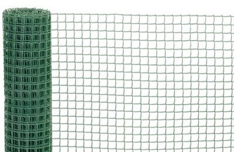 Pletivo zahradní celoplastové 1000/20x20 mm zelené role 5 m