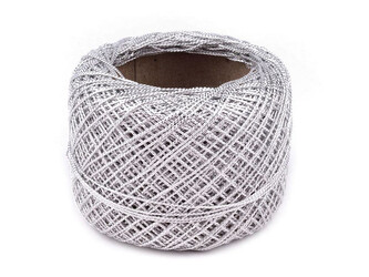 Brilantový motouz Ø0,5 mm - 1 ks - 3 stříbrná