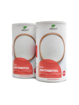 Natures Finest - Erythritol BIO 2 x 500g duopack