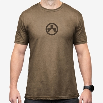 Tričko Magpul® Icon Logo CVC T-Shirt FDE Heather S
