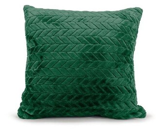 Povlak na polštář FUERO 40x40 cm tmavě zelený Povlak na polštář FUERO 40x40 cm tmavě zelený