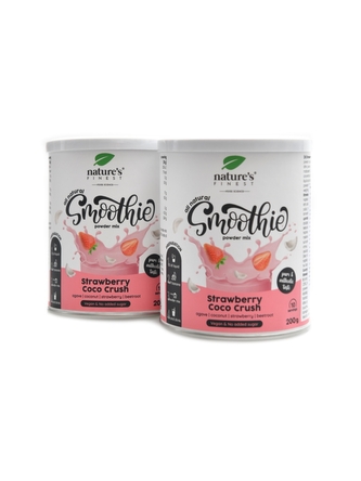Natures Finest - Smoothie strawberry coco crush 2 x 200g duopack
