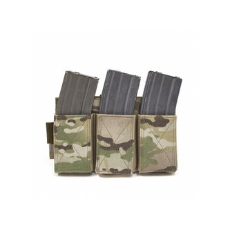 Trojitá Elastic sumka na zásobníky AR15 i AK, Warrior, Multicam