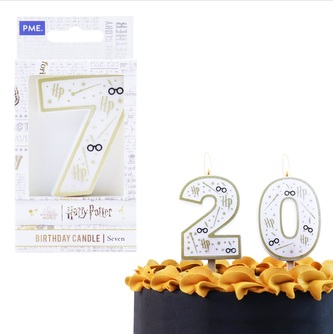 PME Cake Svíčka číslice - 7, Harry Potter