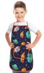 Dětská zástěrka - Vesmír - 47 x 60 cm, pro děti ve věku 5 - 8 let