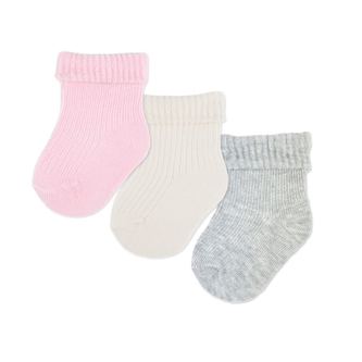 Kojenecké ponožky, sada 3 páry, GIRL,  6-9m, 74; 74 (6-9m)