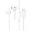OnePlus Half In-Ear Drátová sluchátka USB-C White