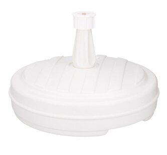 EDCO Podstavec pod slunečník kulatý bílá ED-245641