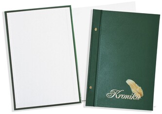 Kronika 250x345 pion. malowana ziel. Warta