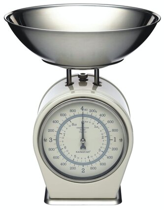 Kuchyňská váha krémová Living Nostalgia