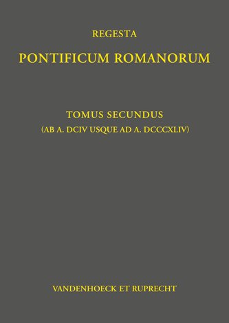Regesta Pontificum Romanorum