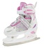 Dívčí zimní brusle SULOV® SOFIA, vel. S(30-33), bílo-fialkové