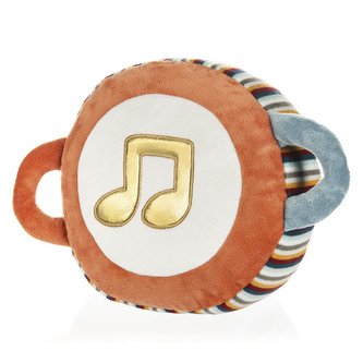 Plyšová hudební hračka 3v1, My first drum