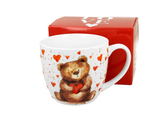 Kubek 460 ml MIŚ Z SERCEM