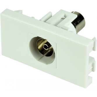 AV:Link modul nástěnného rámečku, koaxiální zásuvka