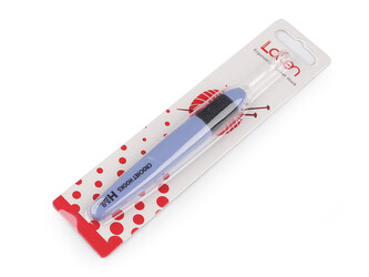 Háček na háčkování s osvětlením vel.  3 (5 mm) modrá jemná