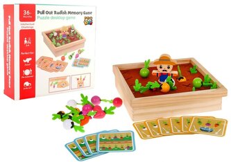 Memory drewniane Ogódek warzywny Memory drewniane Ogódek warzywny