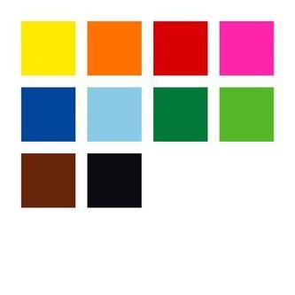 Fixy "Triplus 323", 10 barev, sada, 1 mm, STAEDTLER 323 C10