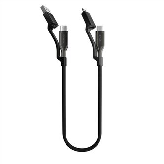 Nomad Universal Kevlar Cable USB-C, 0.3m, carbide