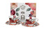 2 filiżanki espresso royal ze spodkami SPRING ROSES WHITE