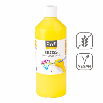Creall barva s vysokým leskem Gloss, 500 ml, světle žlutá