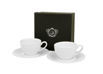 2 filiżanki espresso ze spodkami DIAMOND