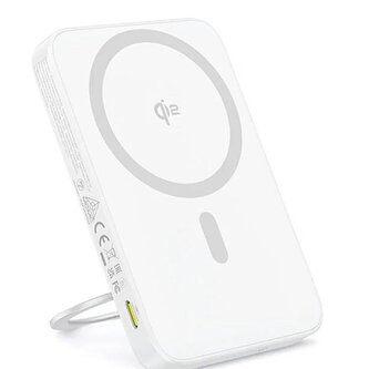 Bezdrátová powerbanka Baseus PicoGo Qi2 5000mAh, 20W bílá