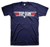Tričko Top Gun - Distressed Logo, XL