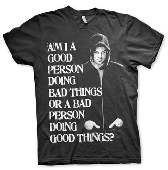 Tričko Dexter - Bad Person Doing Good Things, 2XL
