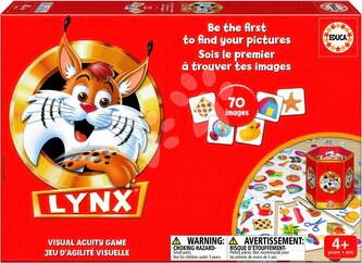 EDUCA Hra Lynx - Junior, 70 obrázků