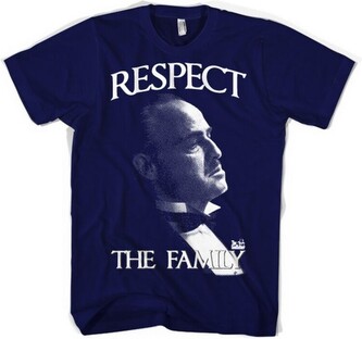 Tričko The Godfather - Respect The Family, L