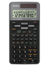 SHARP EL 531TGGY vědecký kalkulátor černo-šedý