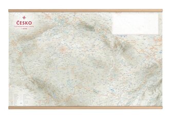 Česko - Cestovatelská mapa s lištami 1:500 000