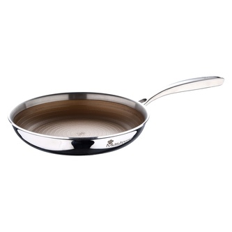 MASTERPRO Pánev s nepřilnavým povrchem GIRO 24 cm nerez BGMP-2115