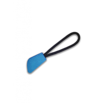 Přívěsek na jezdec zipu (taháček) Result 10 ks - světle modrý-černý