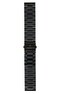 Garett řemínek 22 mm, černý kovový, typ Solid