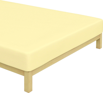 Jersey prostěradlo Vanilkové Rozměr: 90x200 cm