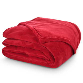 Deka mikroplyš 150x200 cm Malinová