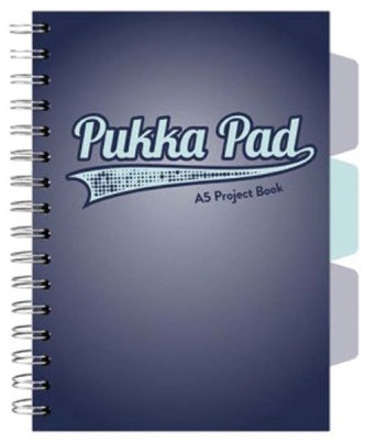 Kołonotes Project Book Navy A5 kratka granatowy, Pukka Pad